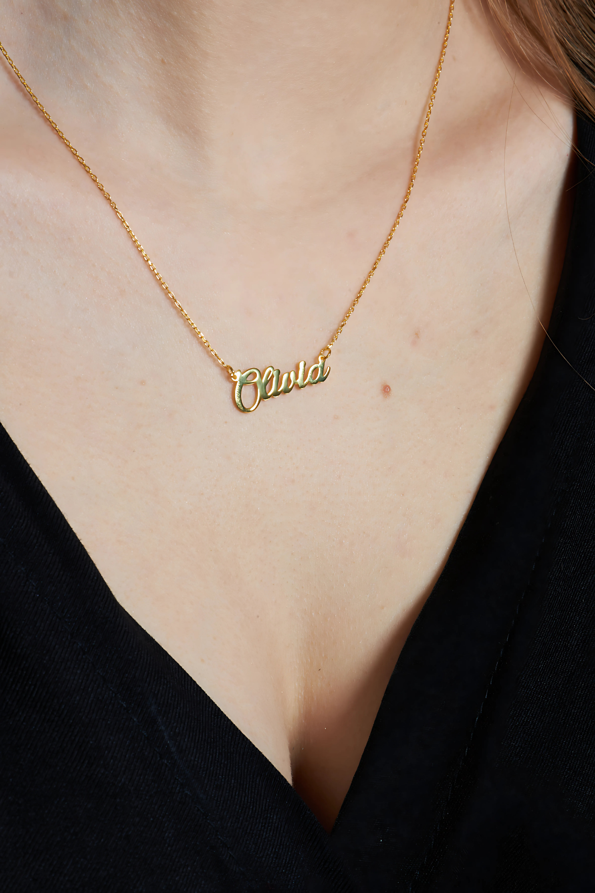 Yatay İsim Kolye - 925 GÜMÜŞ