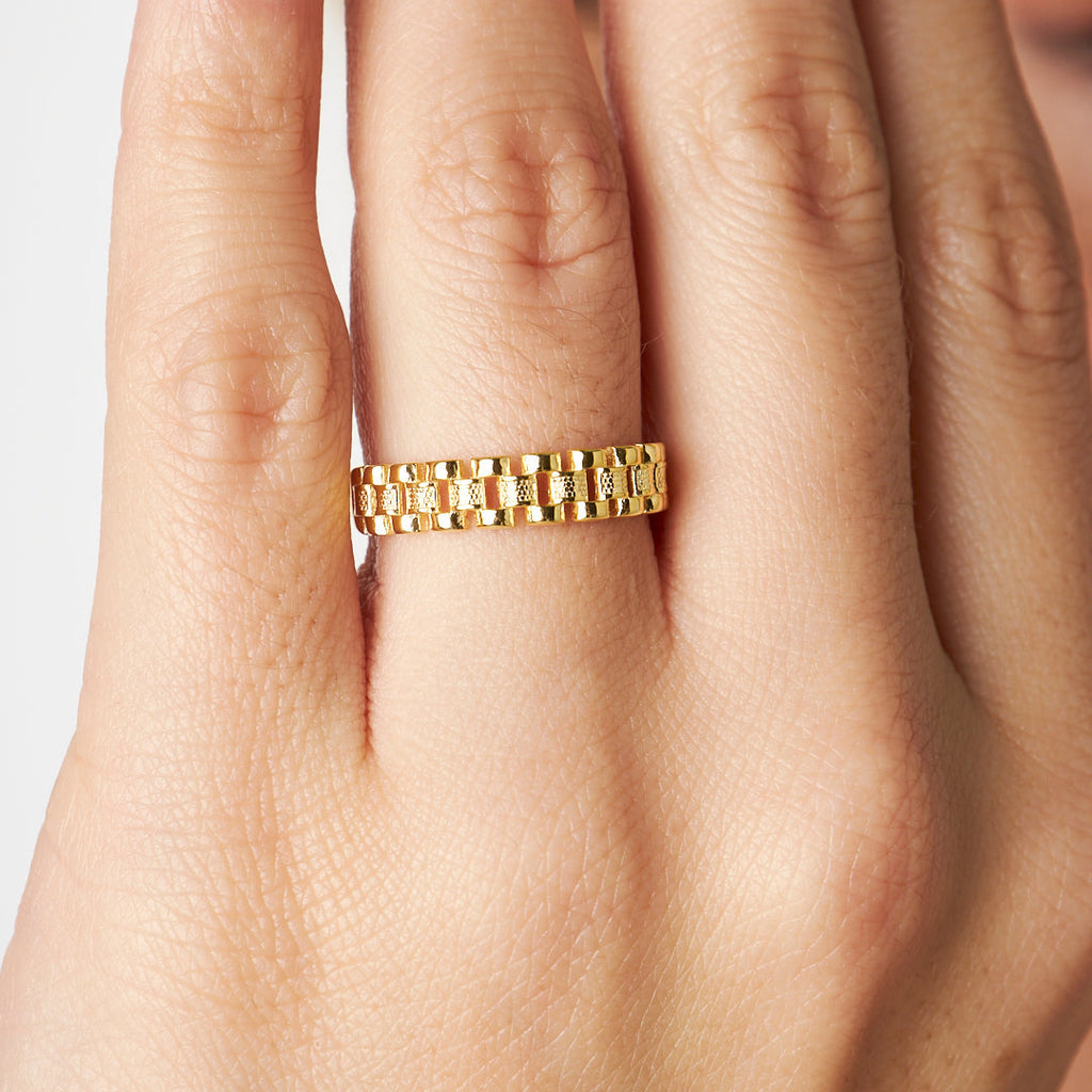 İnce Kordon Yüzük - 925 GÜMÜŞ