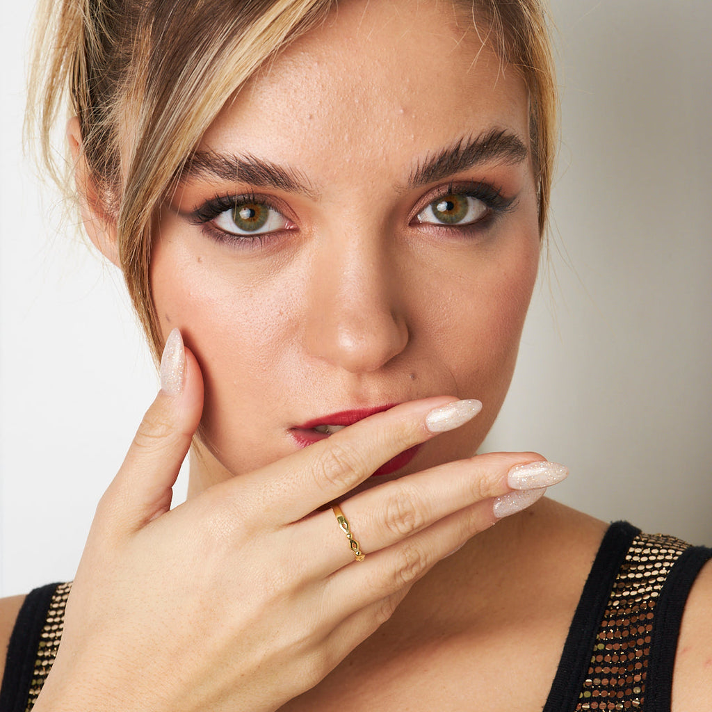 Diks Yüzük - 925 GÜMÜŞ