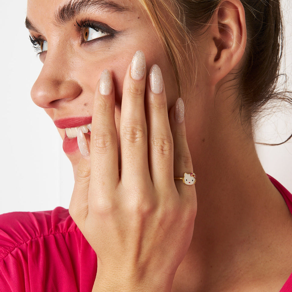 Hello Kity Yüzük - 925 GÜMÜŞ