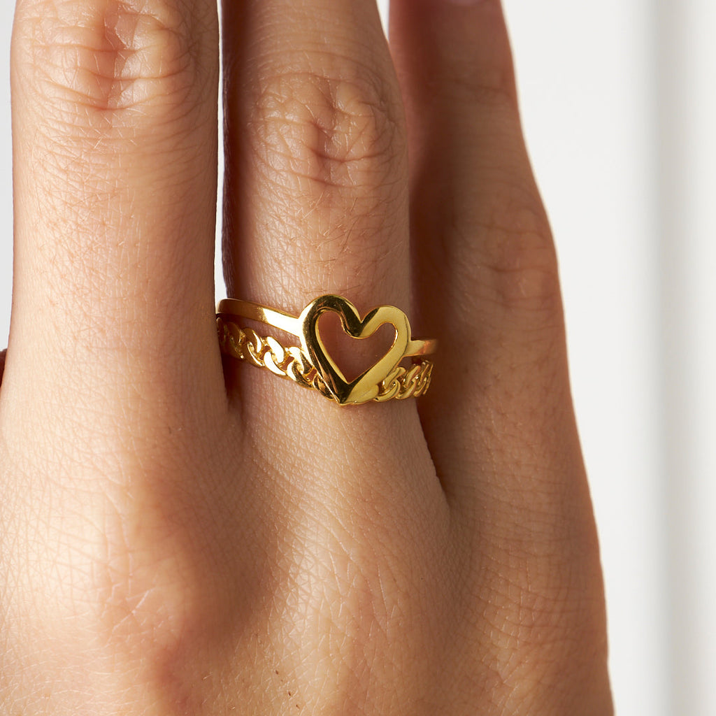 Zarif Kalpli Yüzük - 925 GÜMÜŞ