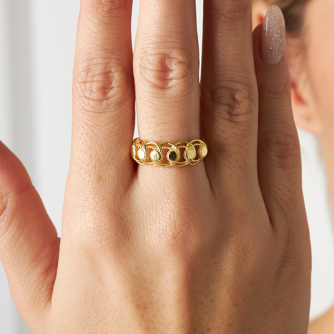 Bilezik Modeli Yüzük - 925 GÜMÜŞ