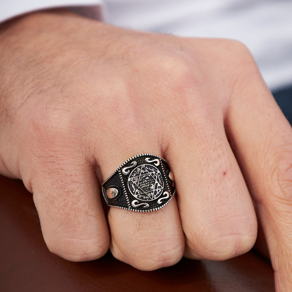 Mühür Yüzük - 925 GÜMÜŞ