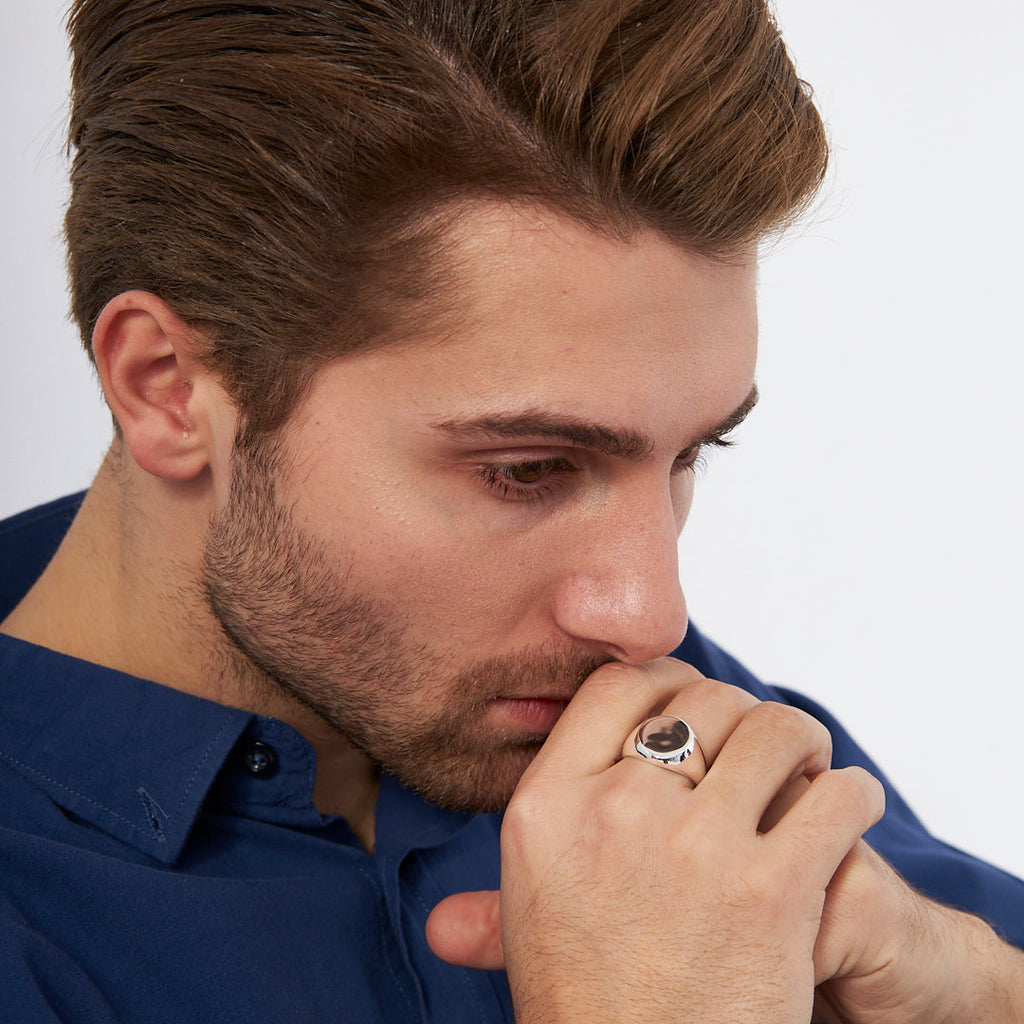 Basit Dairesel Halka - 925 GÜMÜŞ