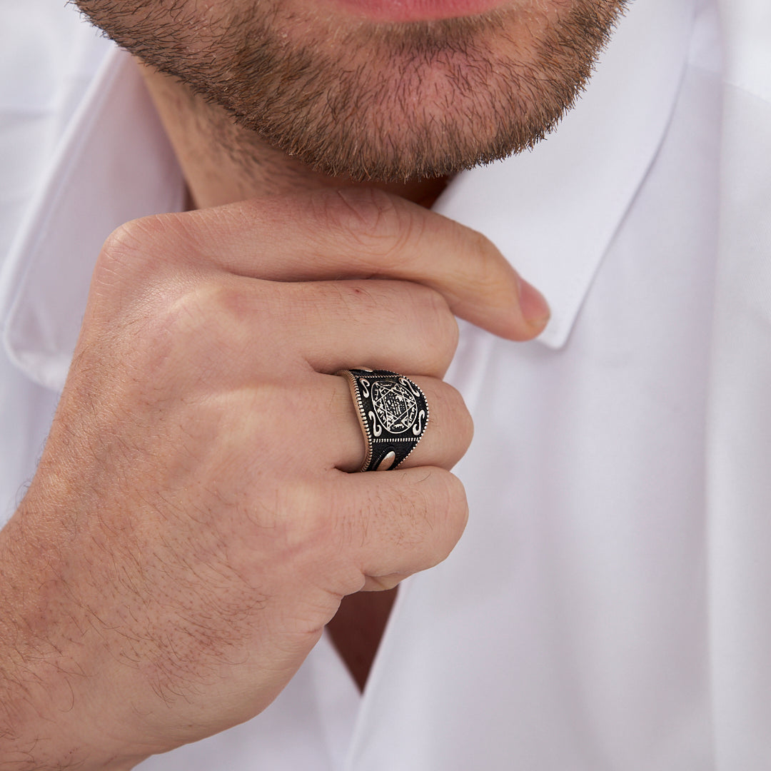 Mühür Yüzük - 925 GÜMÜŞ