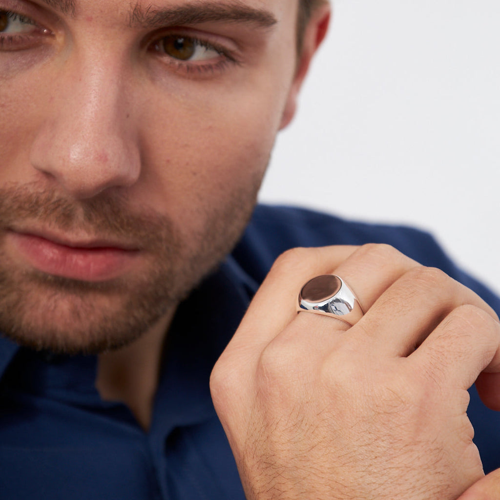 Basit Dairesel Halka - 925 GÜMÜŞ