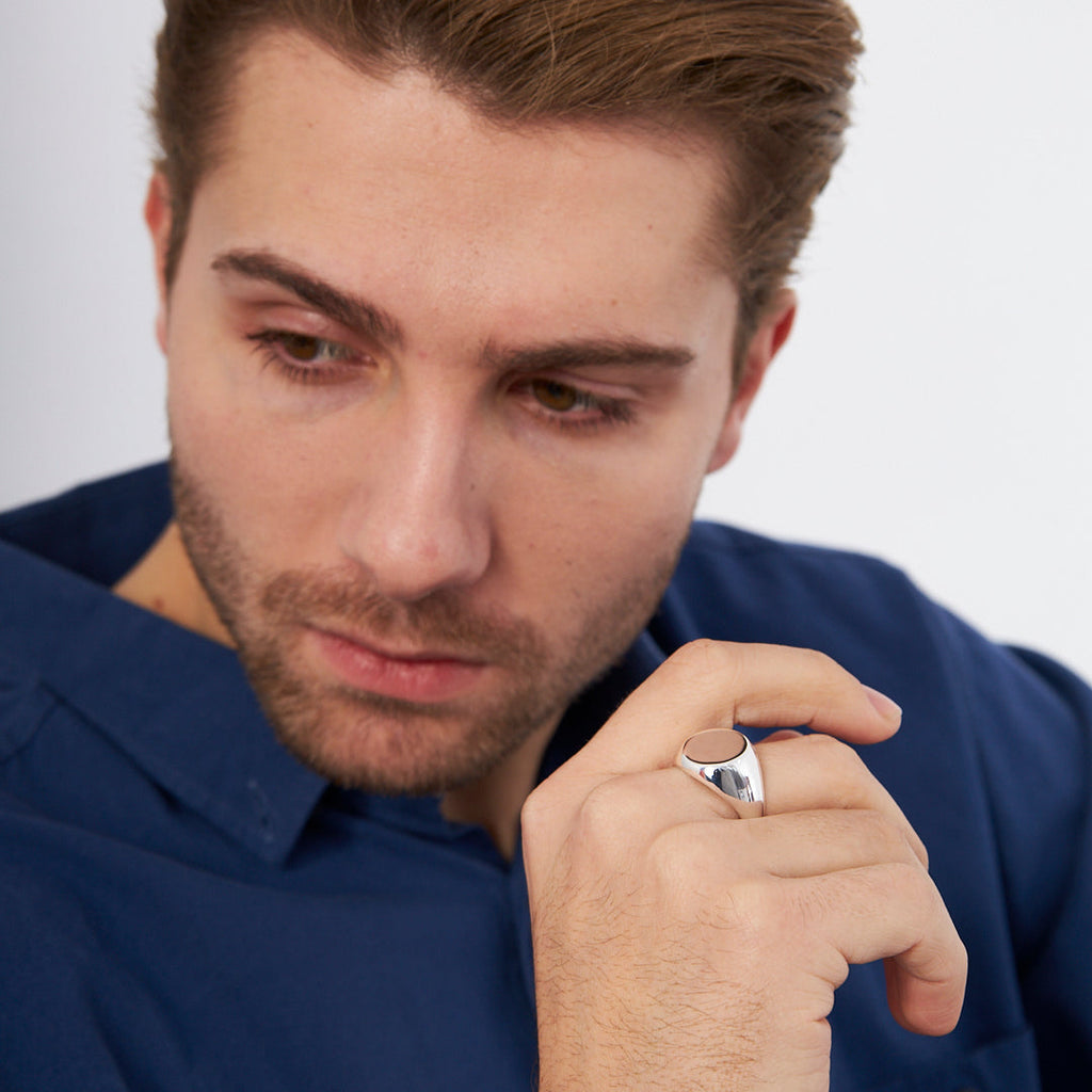 Basit Dairesel Halka - 925 GÜMÜŞ