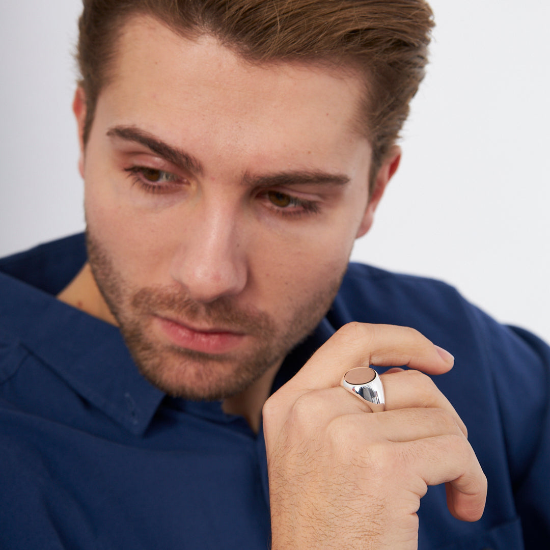 Basit Dairesel Halka - 925 GÜMÜŞ