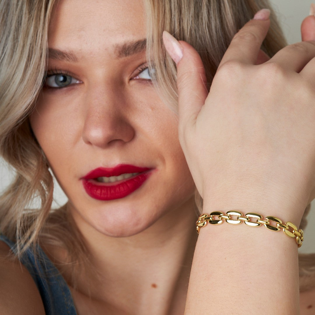 Kalın Bilezik - 925 GÜMÜŞ