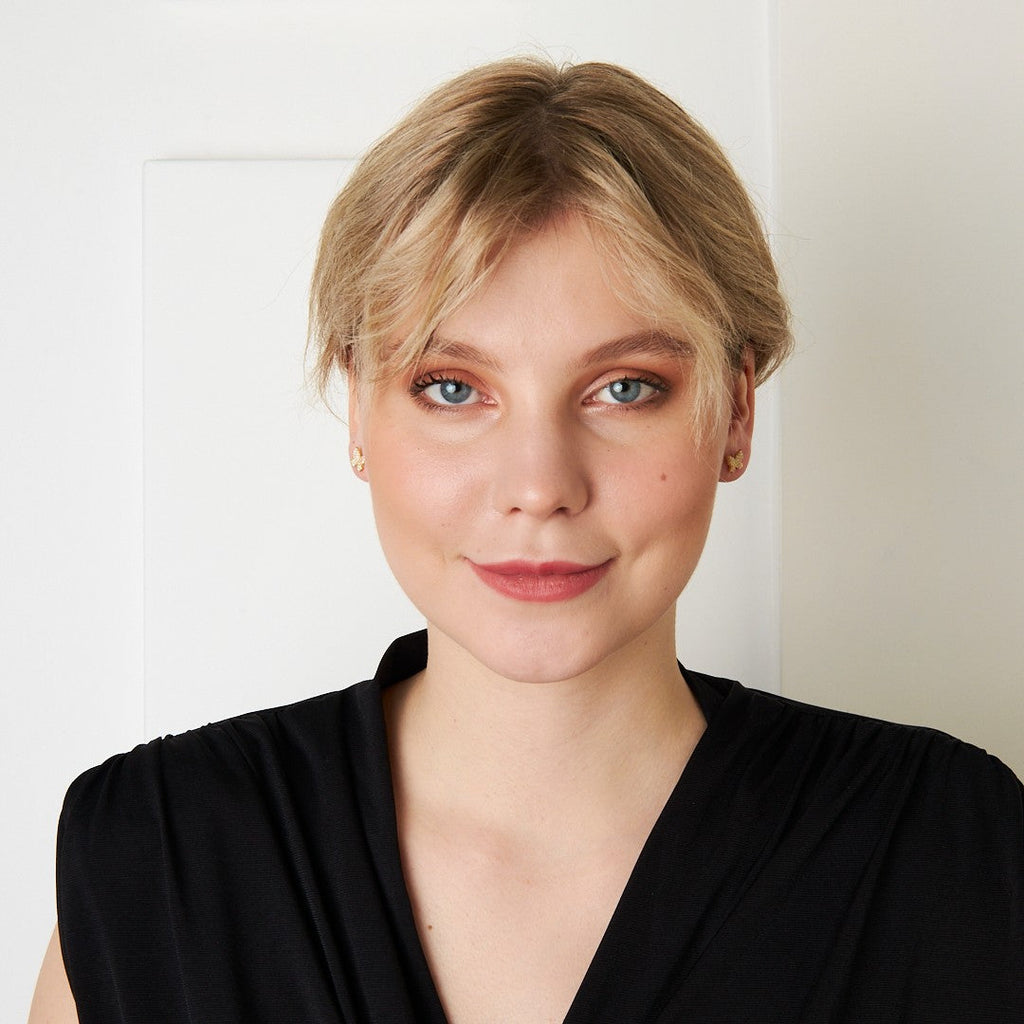 Taşlı Kelebek Küpe - 925 GÜMÜŞ