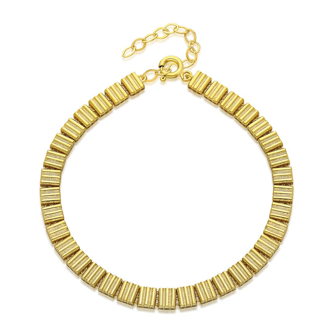 Çizgi Model Bileklik - 925 GÜMÜŞ