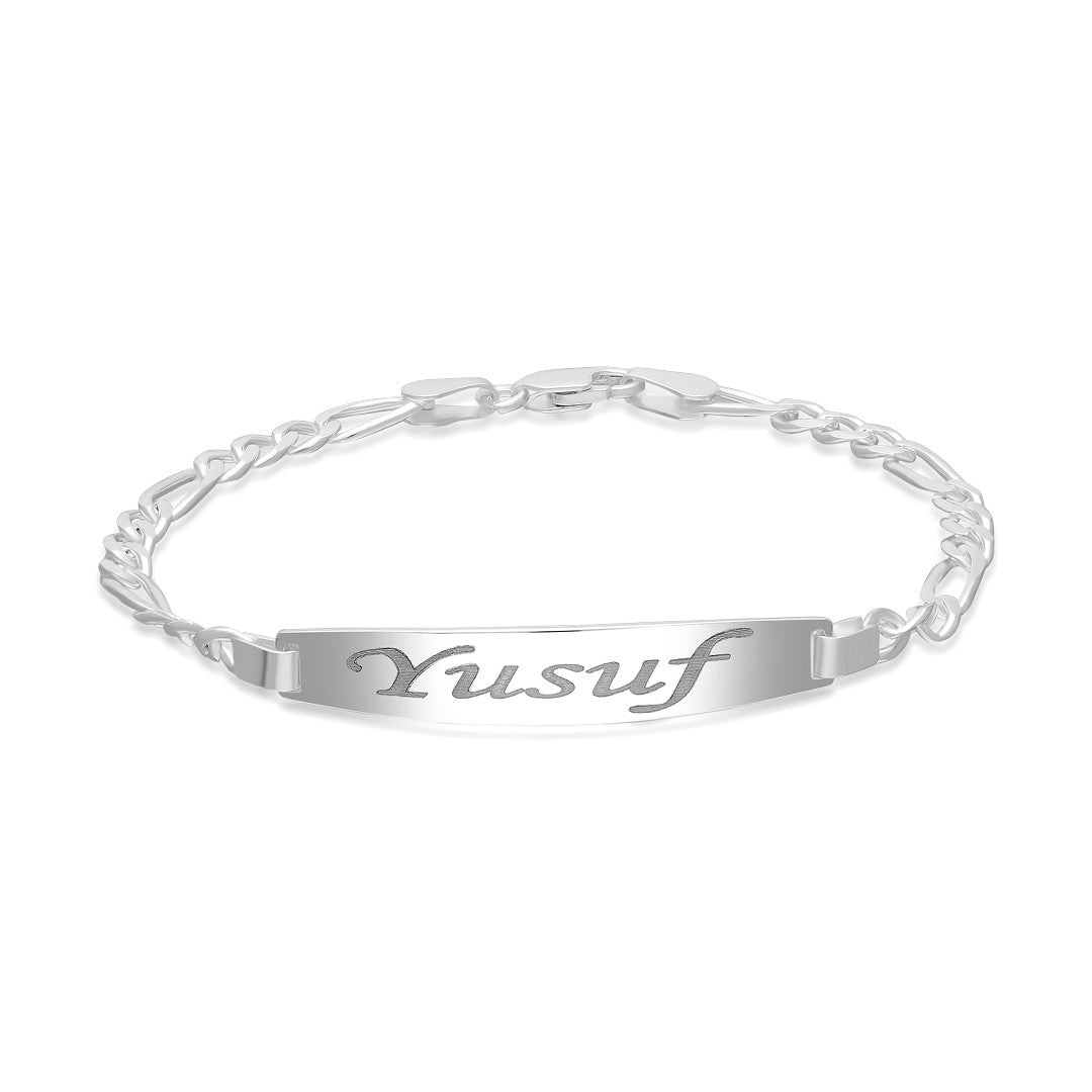 İsim Yazılı Bileklik Seti - 925 GÜMÜŞ