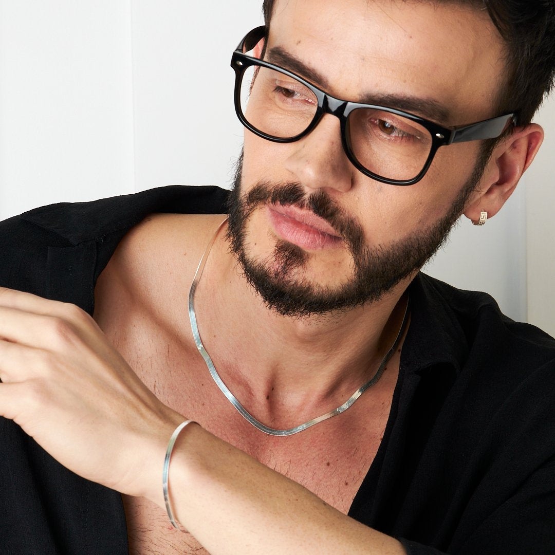 Yılan Zinciri Set - 925 GÜMÜŞ