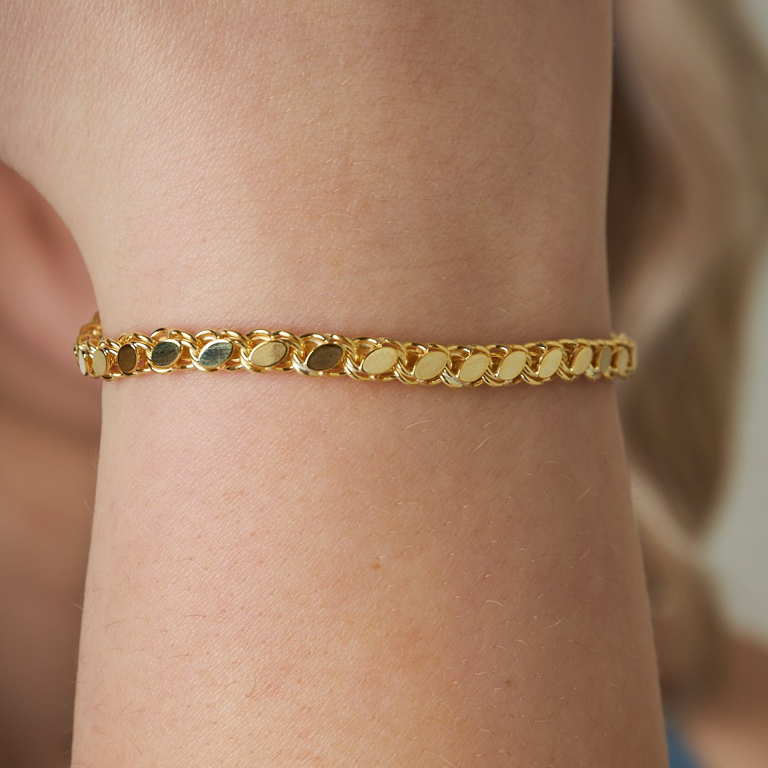 Arpa Bilezik - 925 GÜMÜŞ