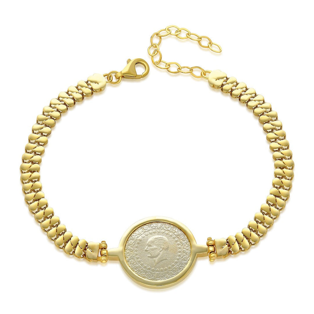 Su Damlası Zincir Bileklik - 925 GÜMÜŞ