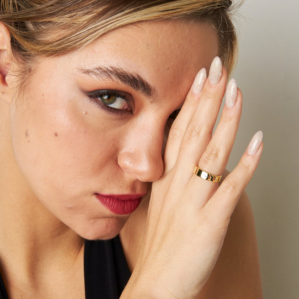 Gurme Kübik Zirkon Yüzük - 925 GÜMÜŞ