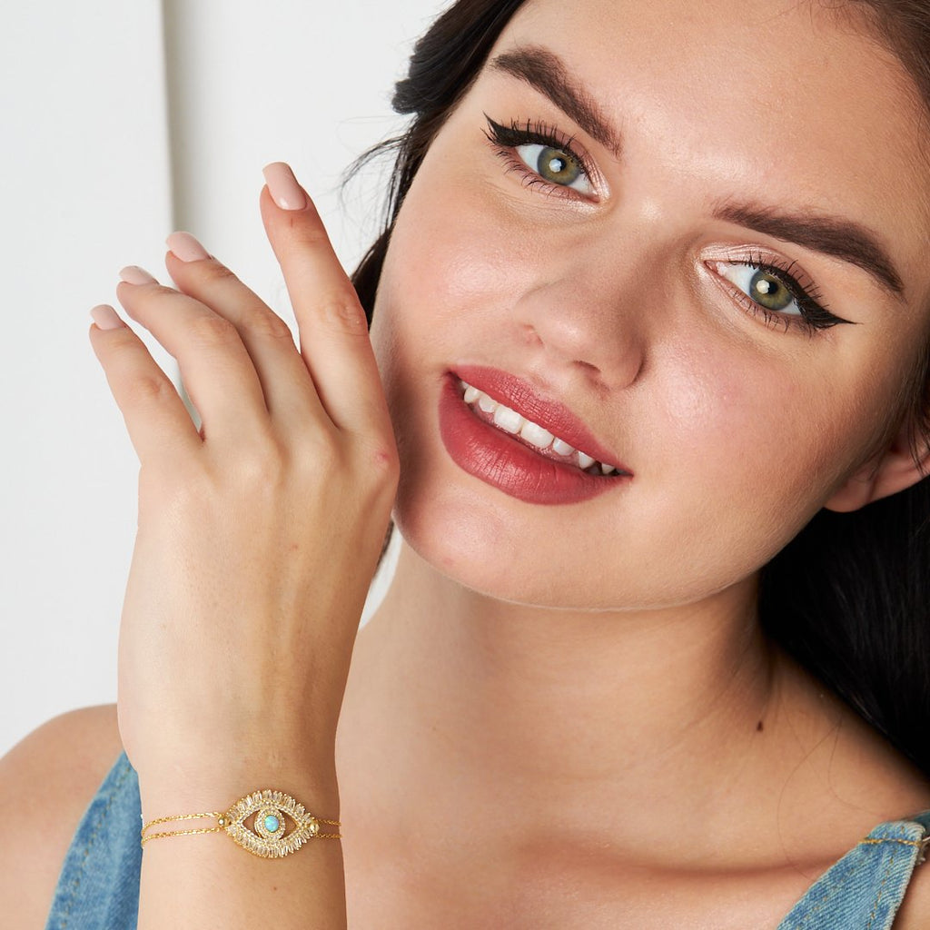 Göz Bilezik - 925 GÜMÜŞ