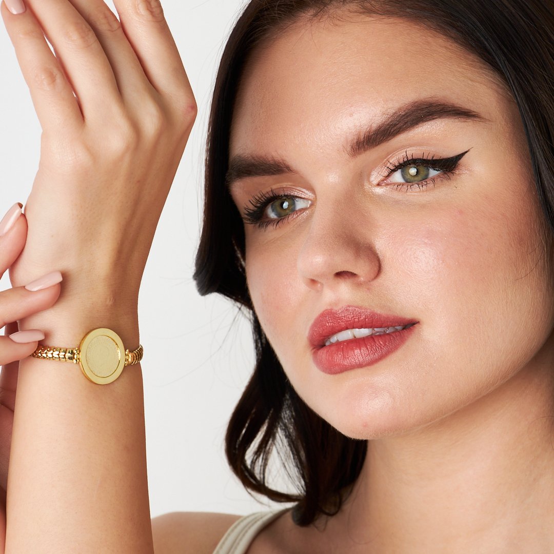 Çeyrek Balıksırtı Zincir Bileklik - 925 GÜMÜŞ