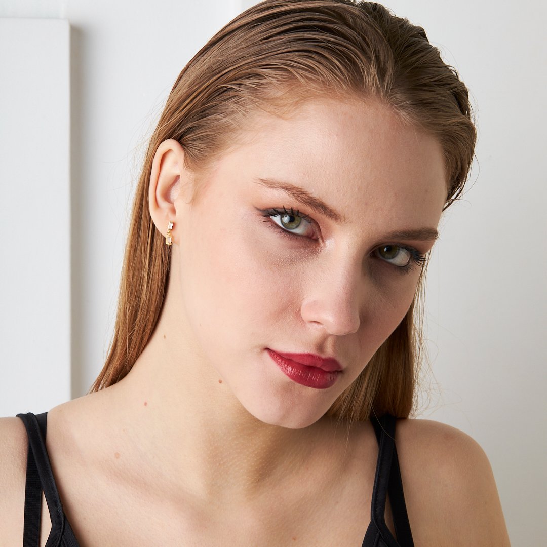 Çift Baget Piercing - 925 GÜMÜŞ