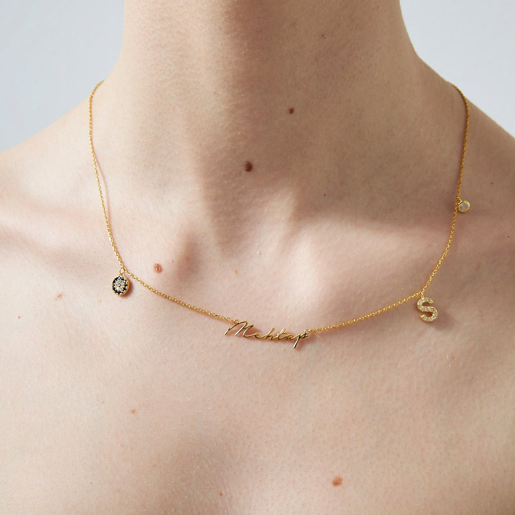 Adlandırılmış Harfler Seti - 925 GÜMÜŞ