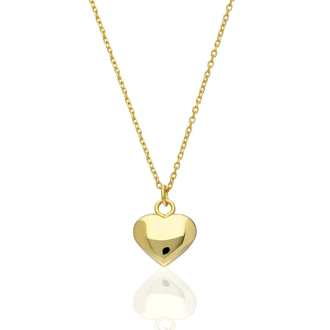 Basit Kalp Kolye - 925 GÜMÜŞ