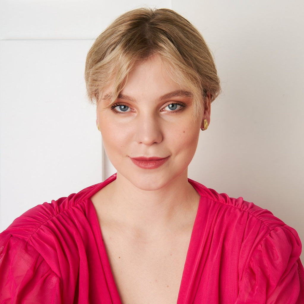 Favori Taşlı Küpeler - 925 GÜMÜŞ