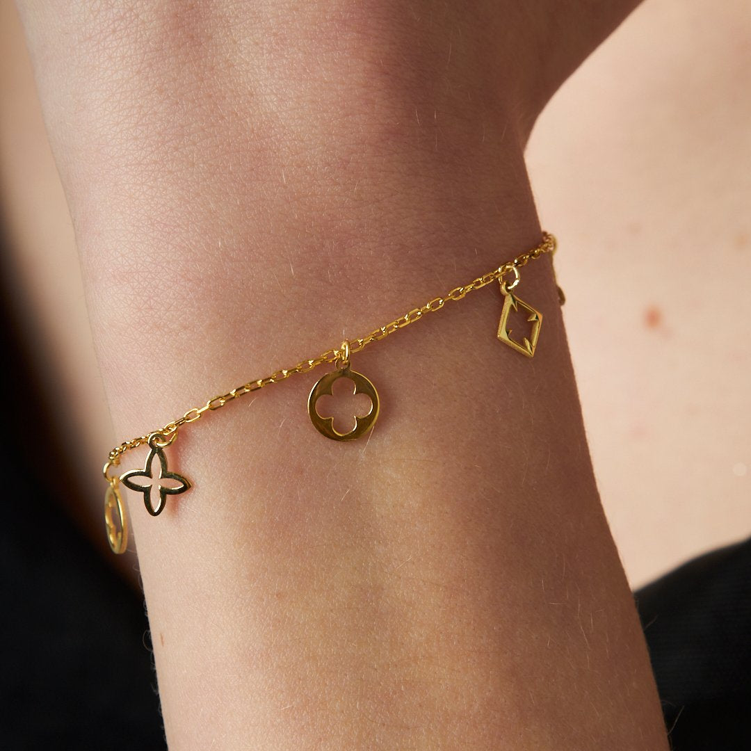 Charm Bilezik - 925 GÜMÜŞ