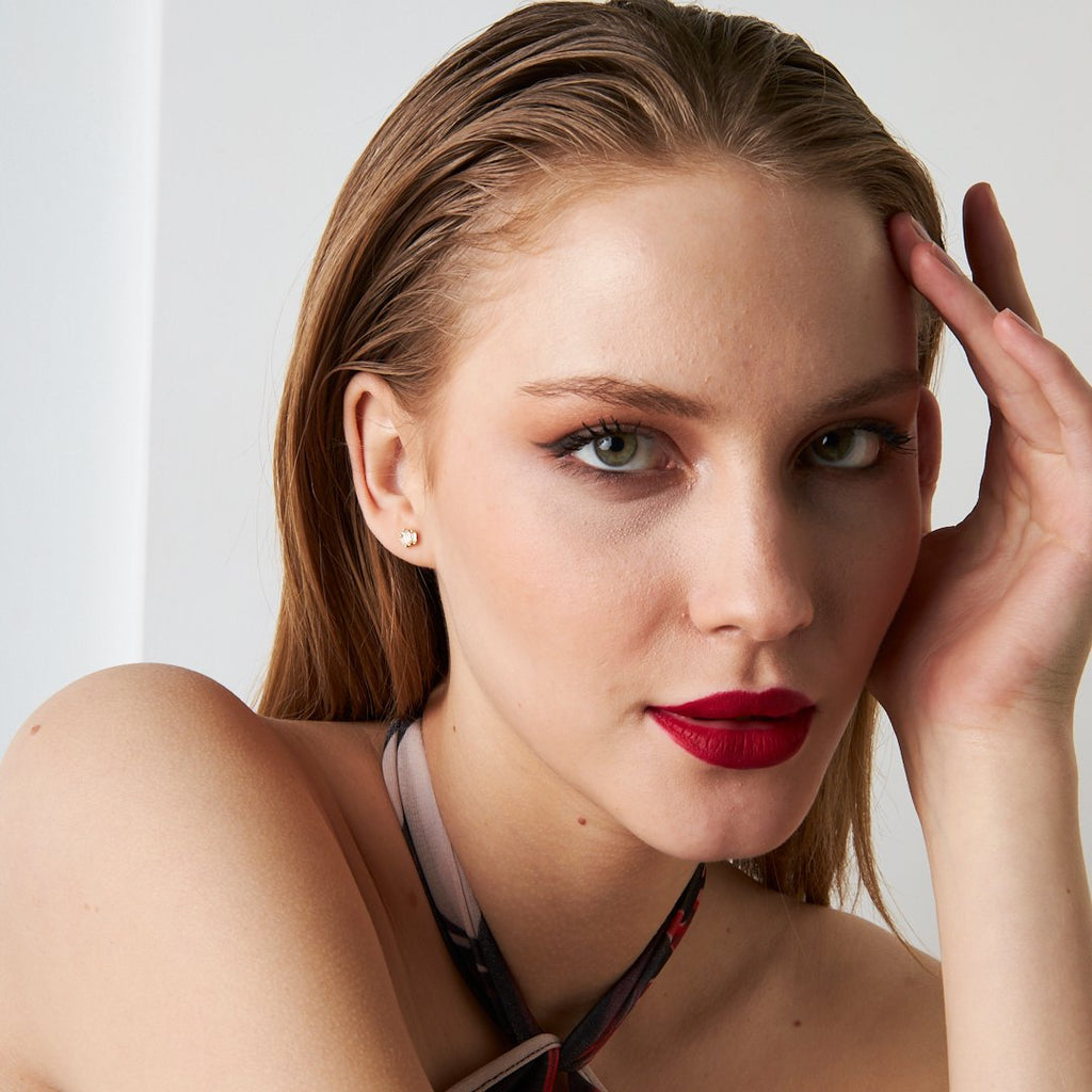 Üç Sıralı Baget Piercing - 925 GÜMÜŞ