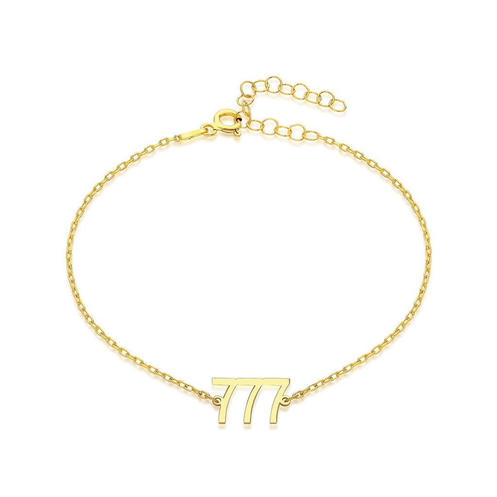 Melek Rakamlı Bileklik - 925 GÜMÜŞ