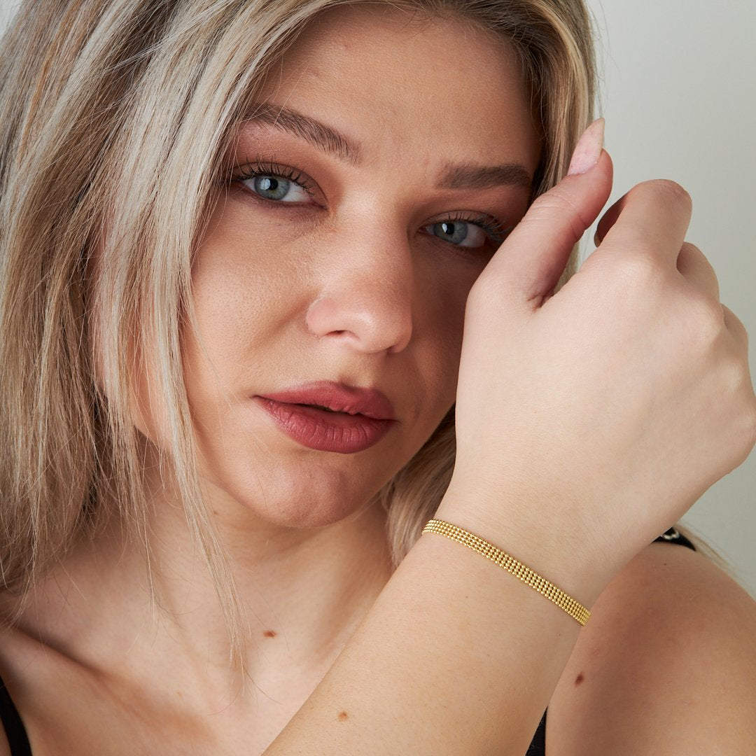 Top Zincir Bilezik - 925 GÜMÜŞ