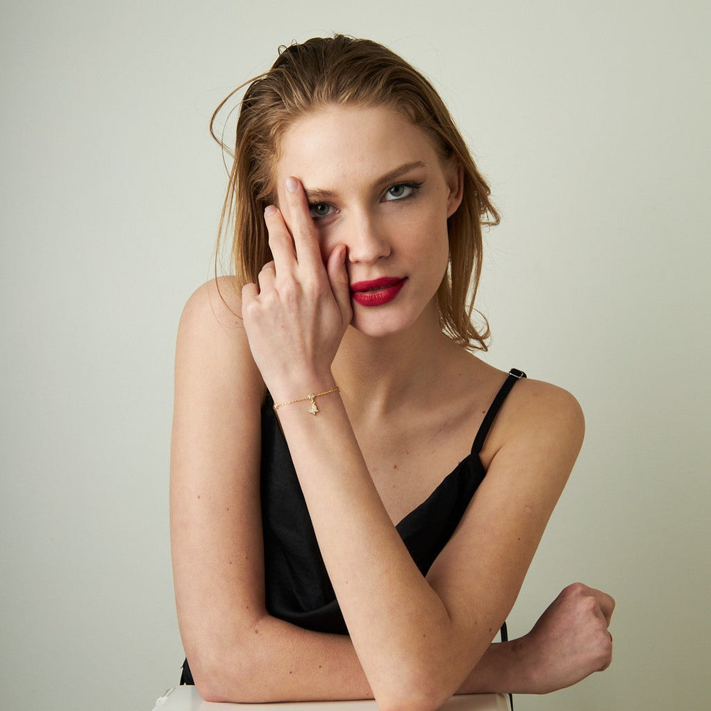 Narin Kelebek Bilezik - 925 GÜMÜŞ