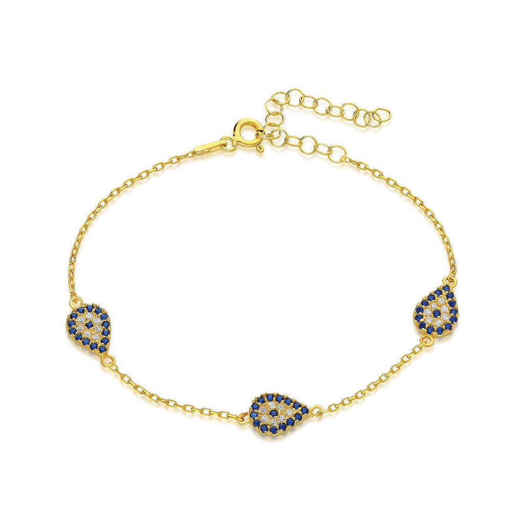 Nazar Damla Bileklik - 925 GÜMÜŞ