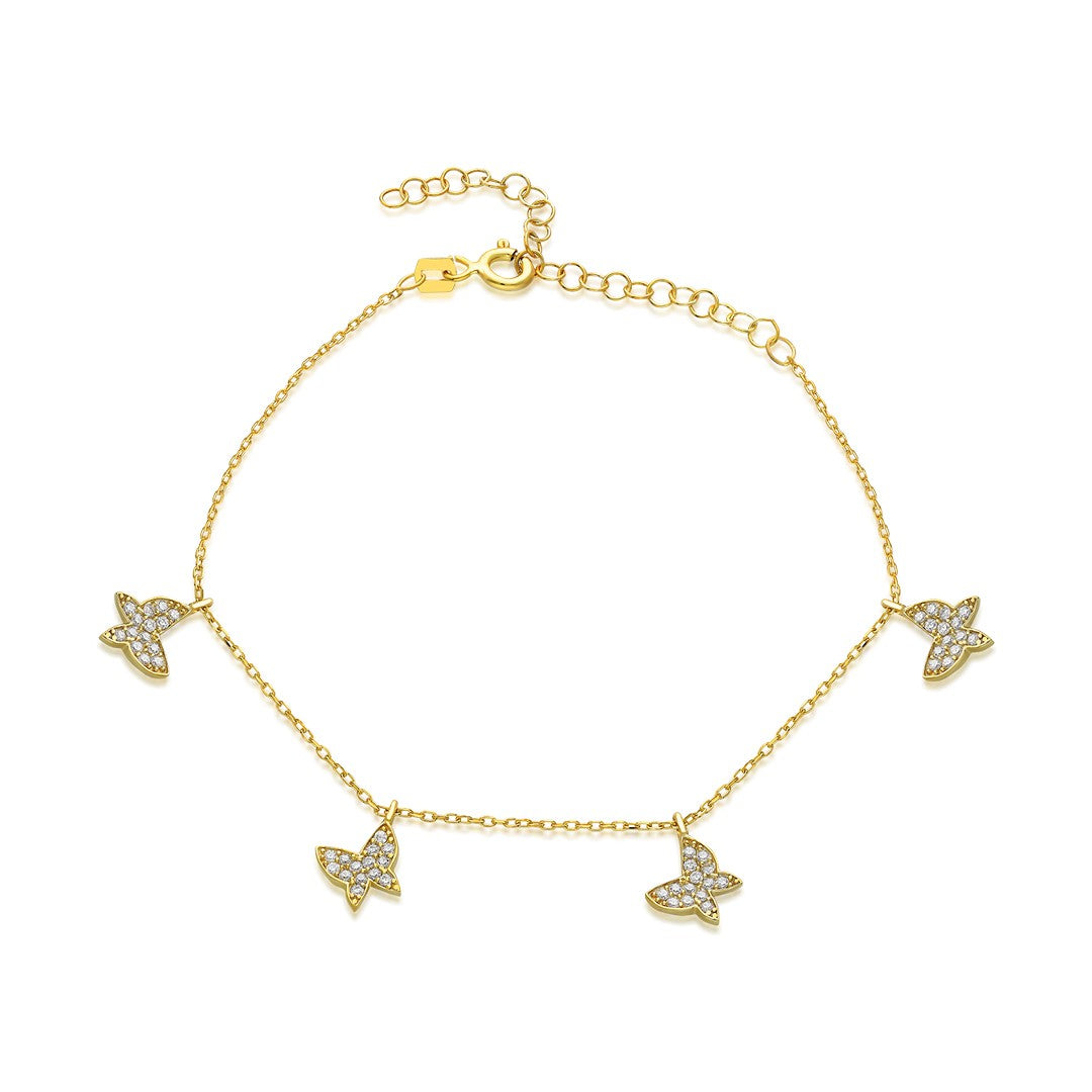 Kelebek Bilezik - 925 GÜMÜŞ