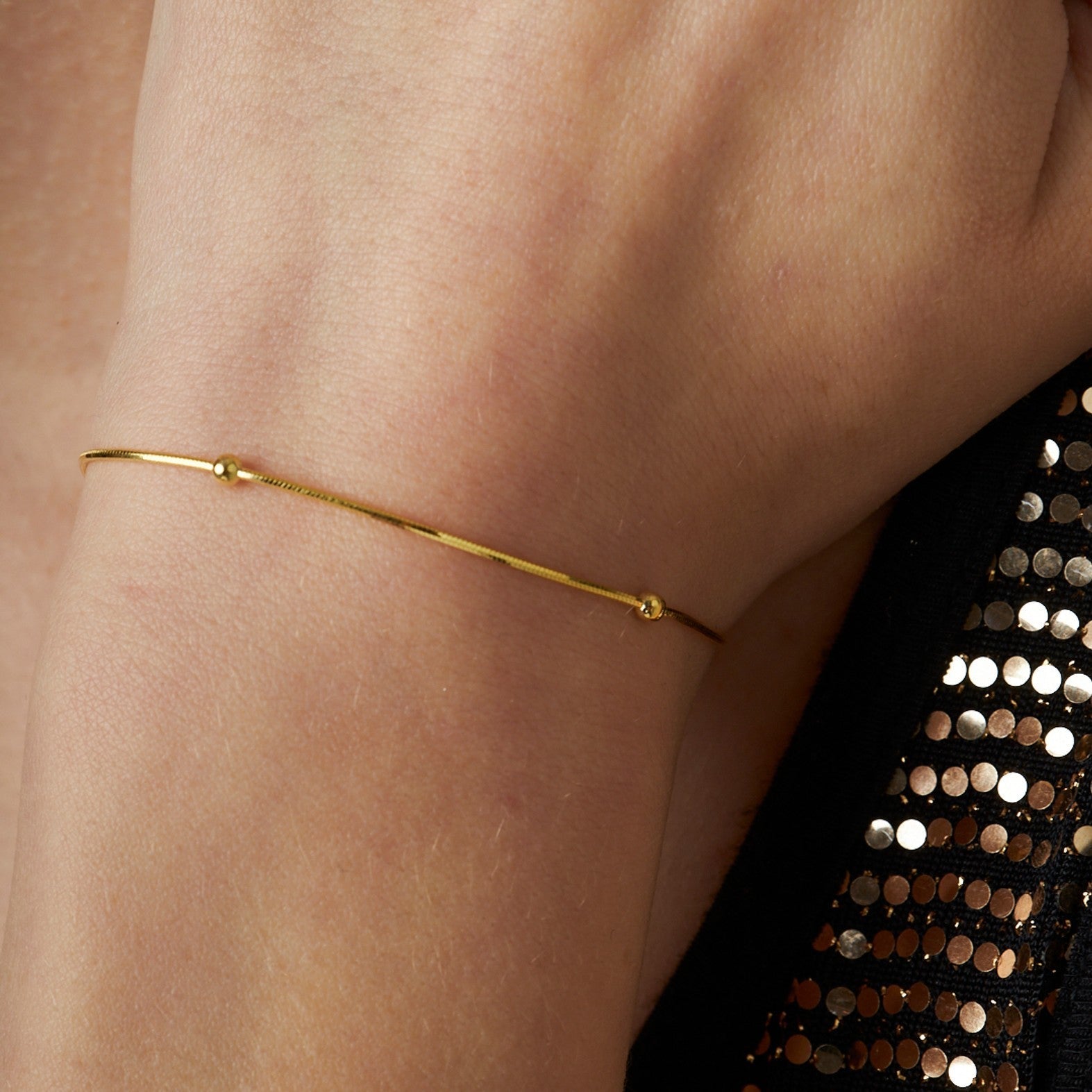 Doricalı Yılan Zincir Bileklik - 925 GÜMÜŞ