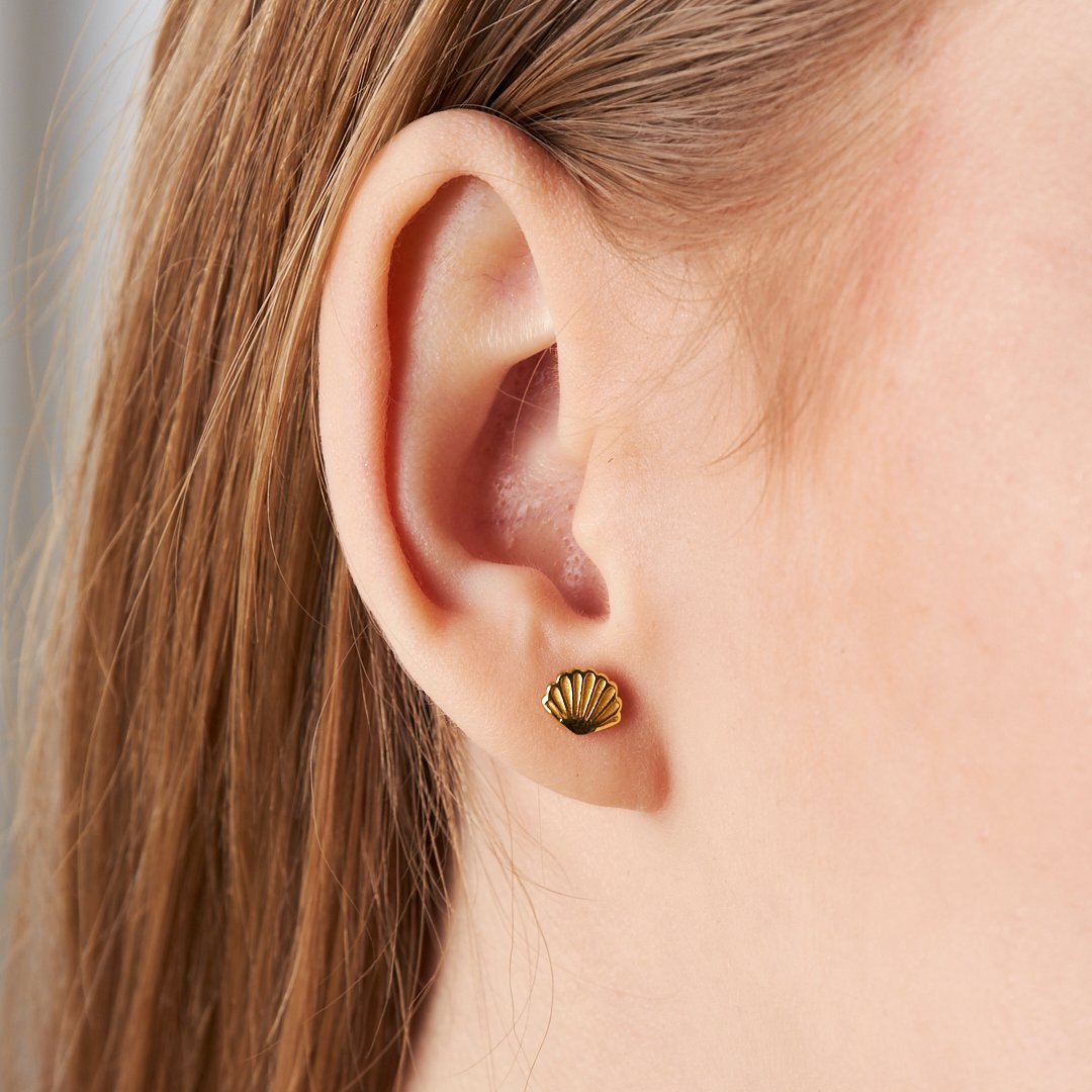 Deniz Kabuğu Piercing - 925 GÜMÜŞ