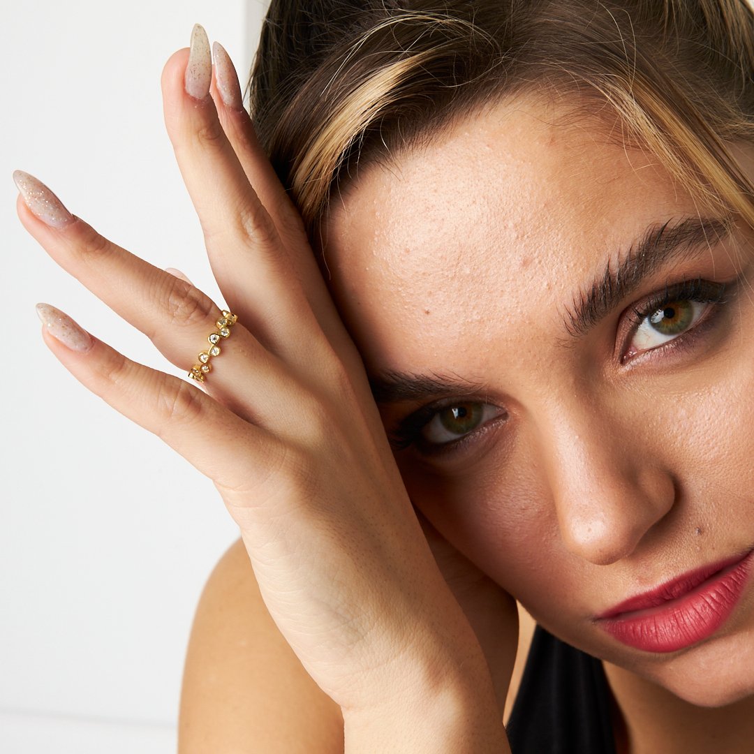 Sarmaşık Yüzük - 925 GÜMÜŞ