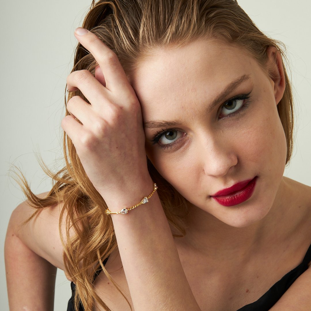 Gözyaşı Bilezik - 925 GÜMÜŞ