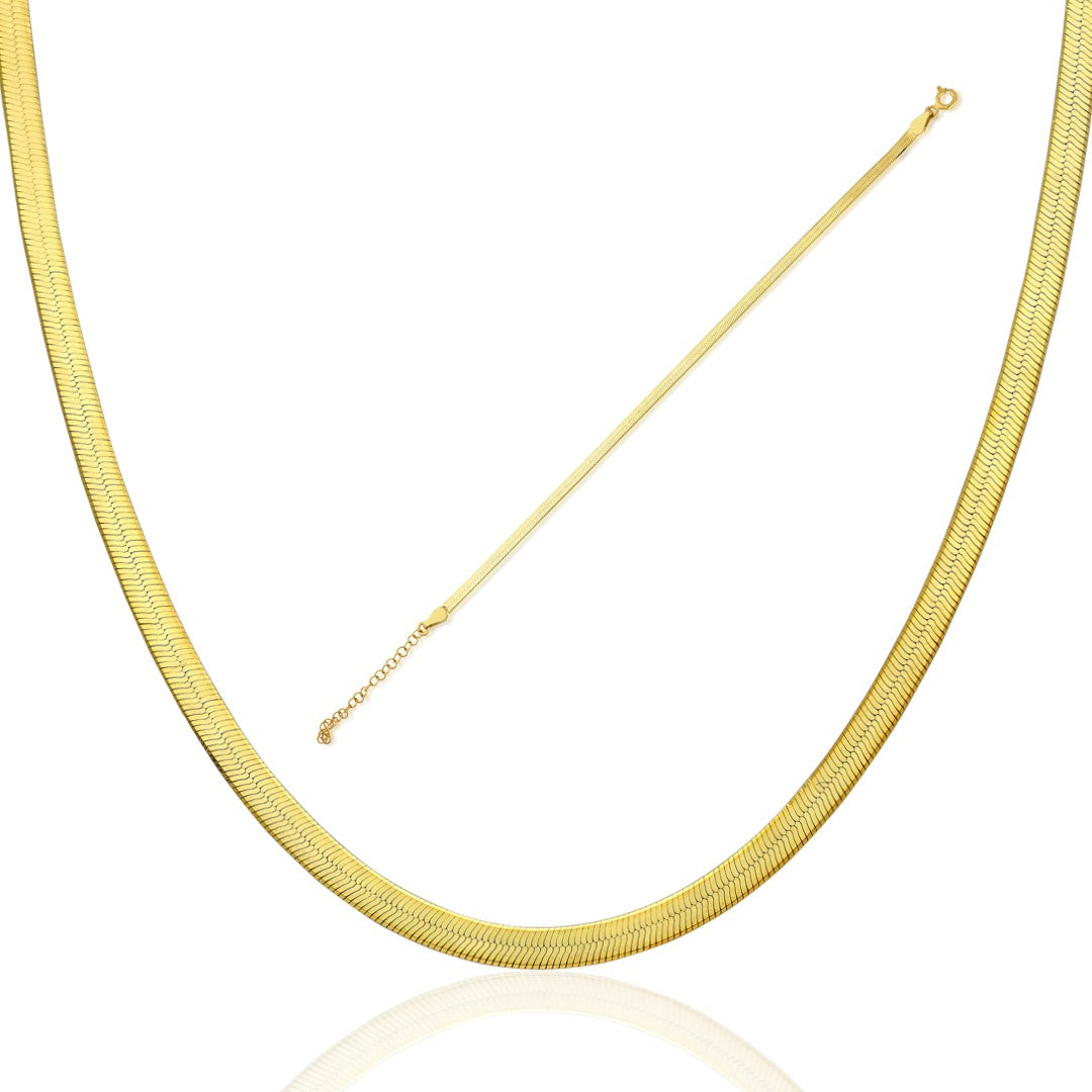 Yılan Zincir Seti - 925 GÜMÜŞ