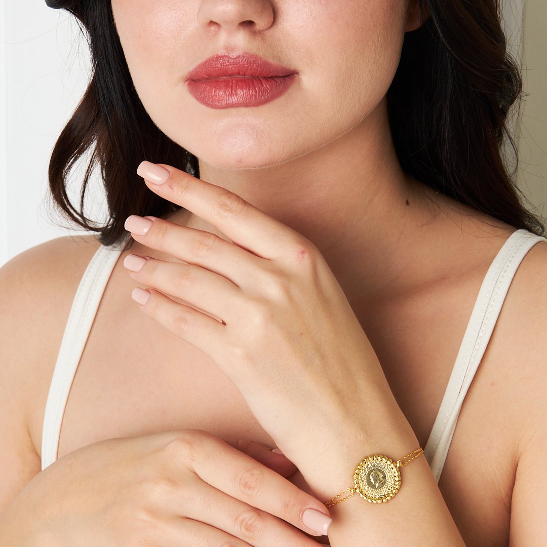 Dorica Çeyrek Bileklik - 925 GÜMÜŞ