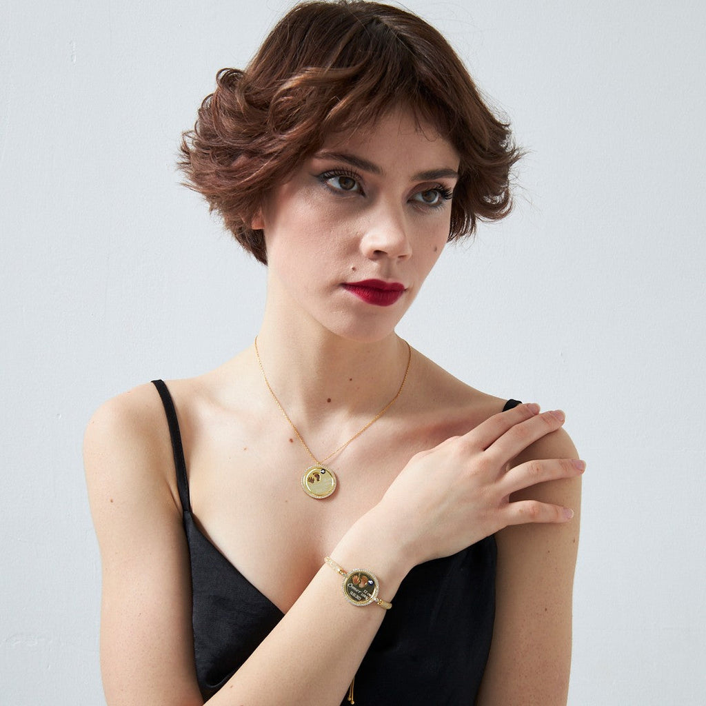 Taşlı Plakalı Yenidoğan Seti - 925 GÜMÜŞ