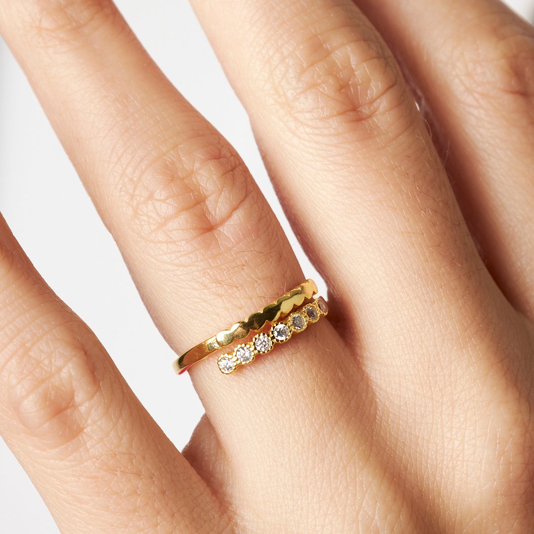 Arwen Zirkon Yüzük - 925 GÜMÜŞ