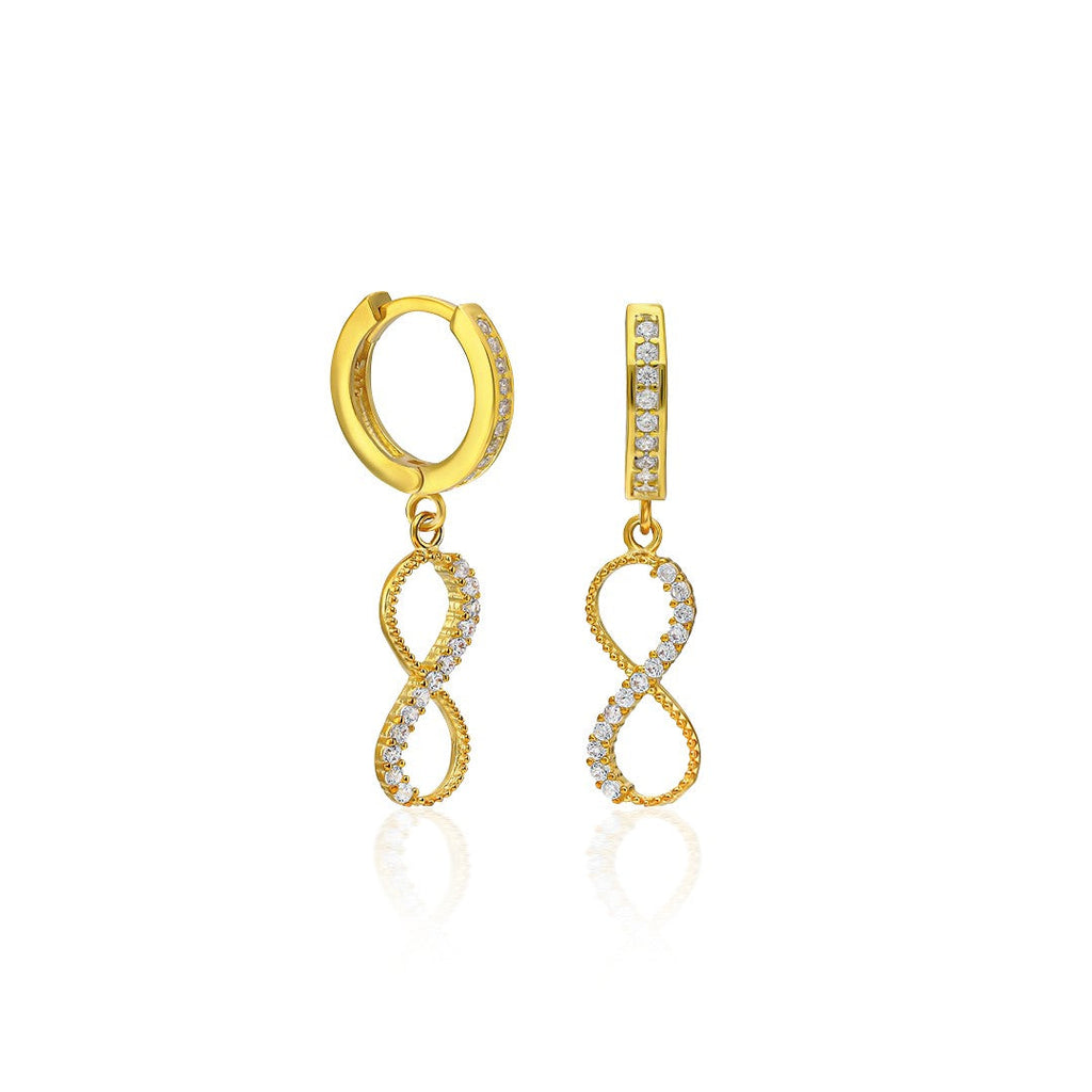 Sonsuz Küpe - 925 GÜMÜŞ