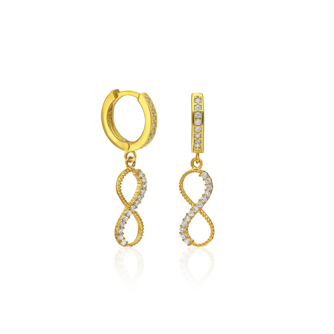 Sonsuz Küpe - 925 GÜMÜŞ