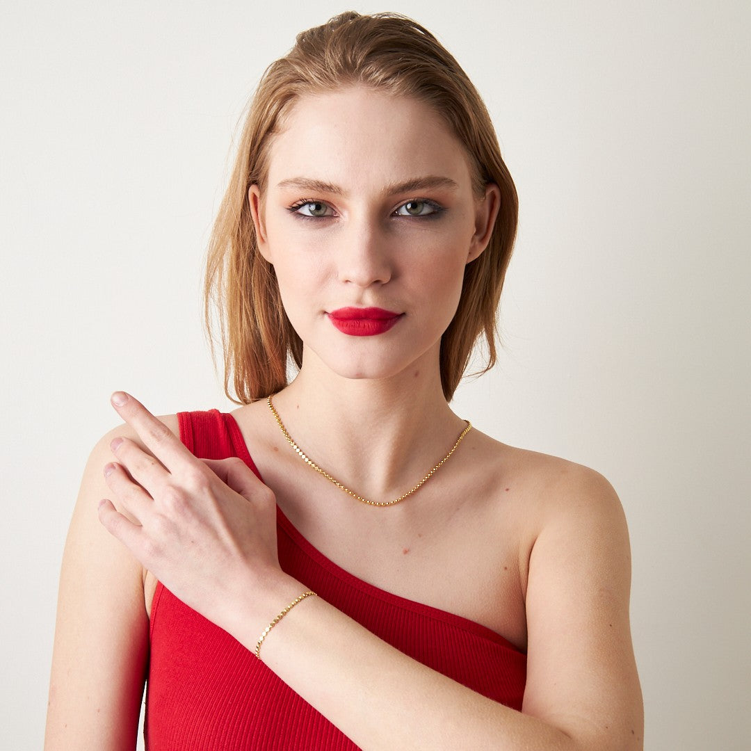 Top Zincir Seti - 925 GÜMÜŞ