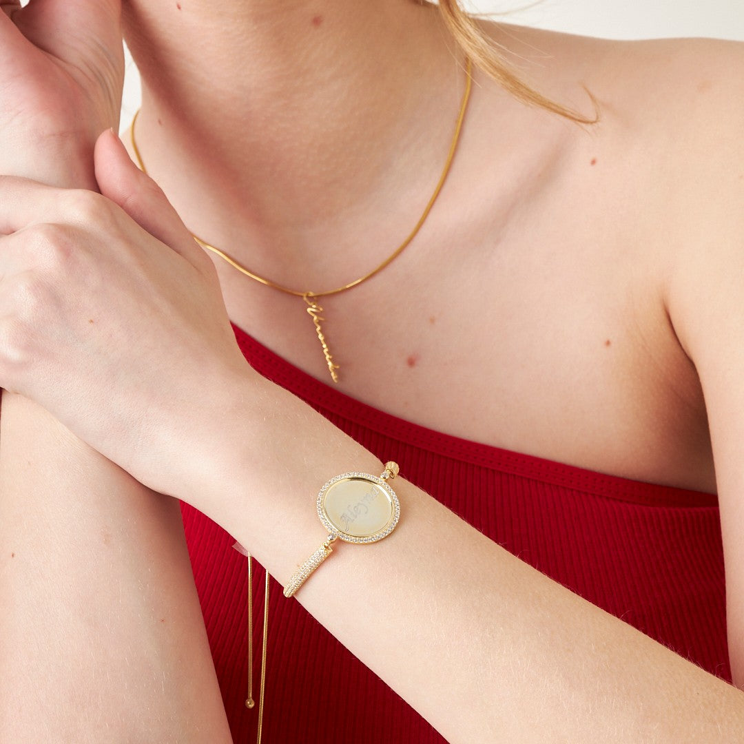 Adlandırılmış Zincir Seti - 925 GÜMÜŞ