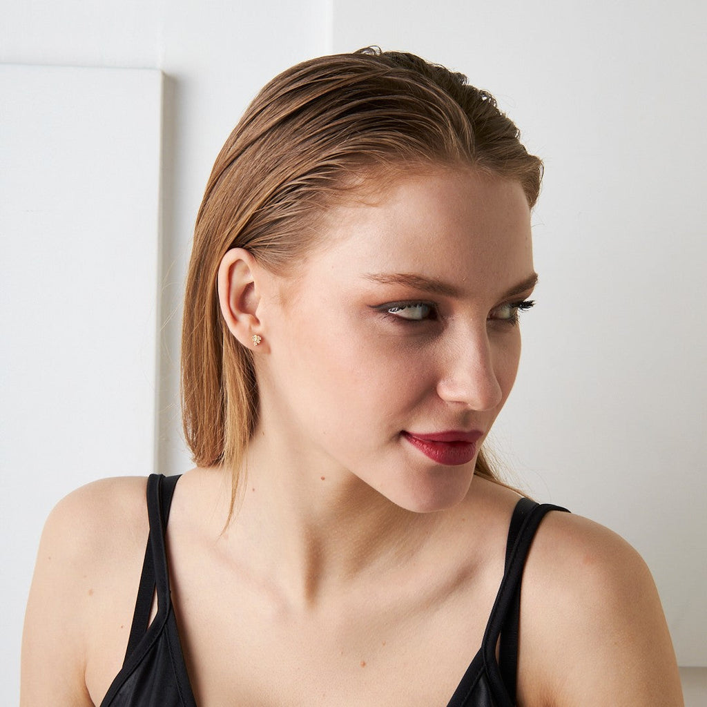 Sıralı Baget Piercing - 925 GÜMÜŞ