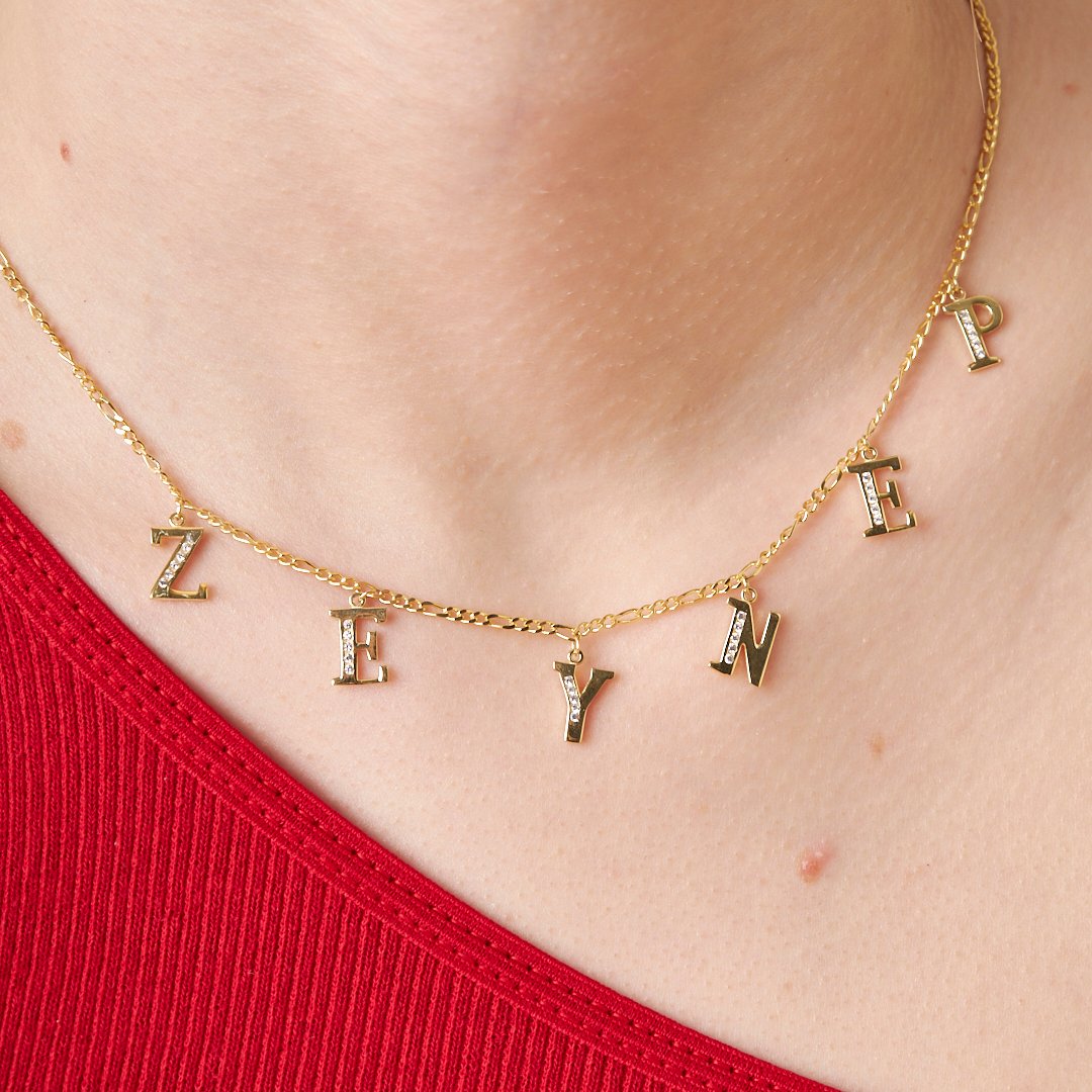 İsimli Şık Set - 925 GÜMÜŞ