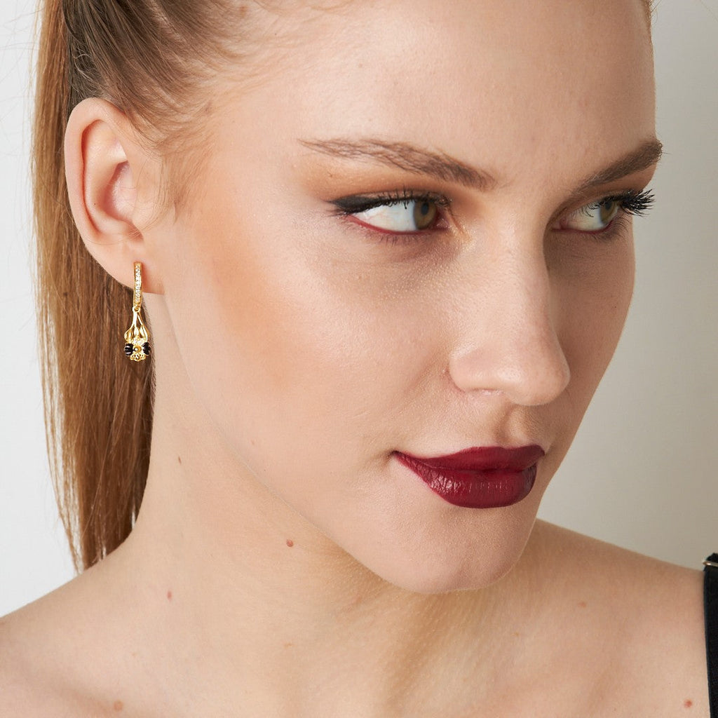 Yay Küpeleri - 925 GÜMÜŞ