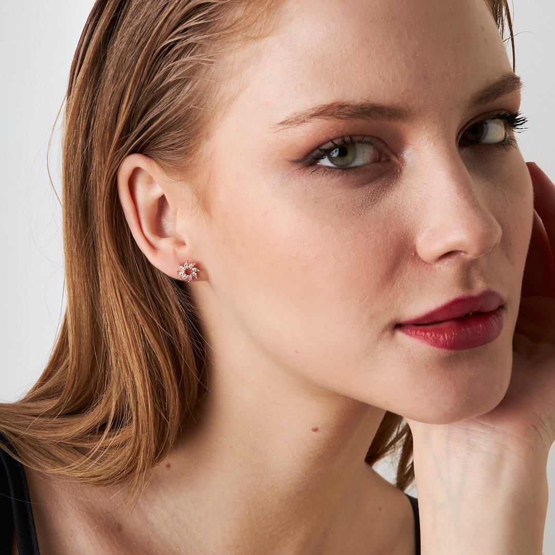 Umut Çiçeği Piercing - 925 GÜMÜŞ