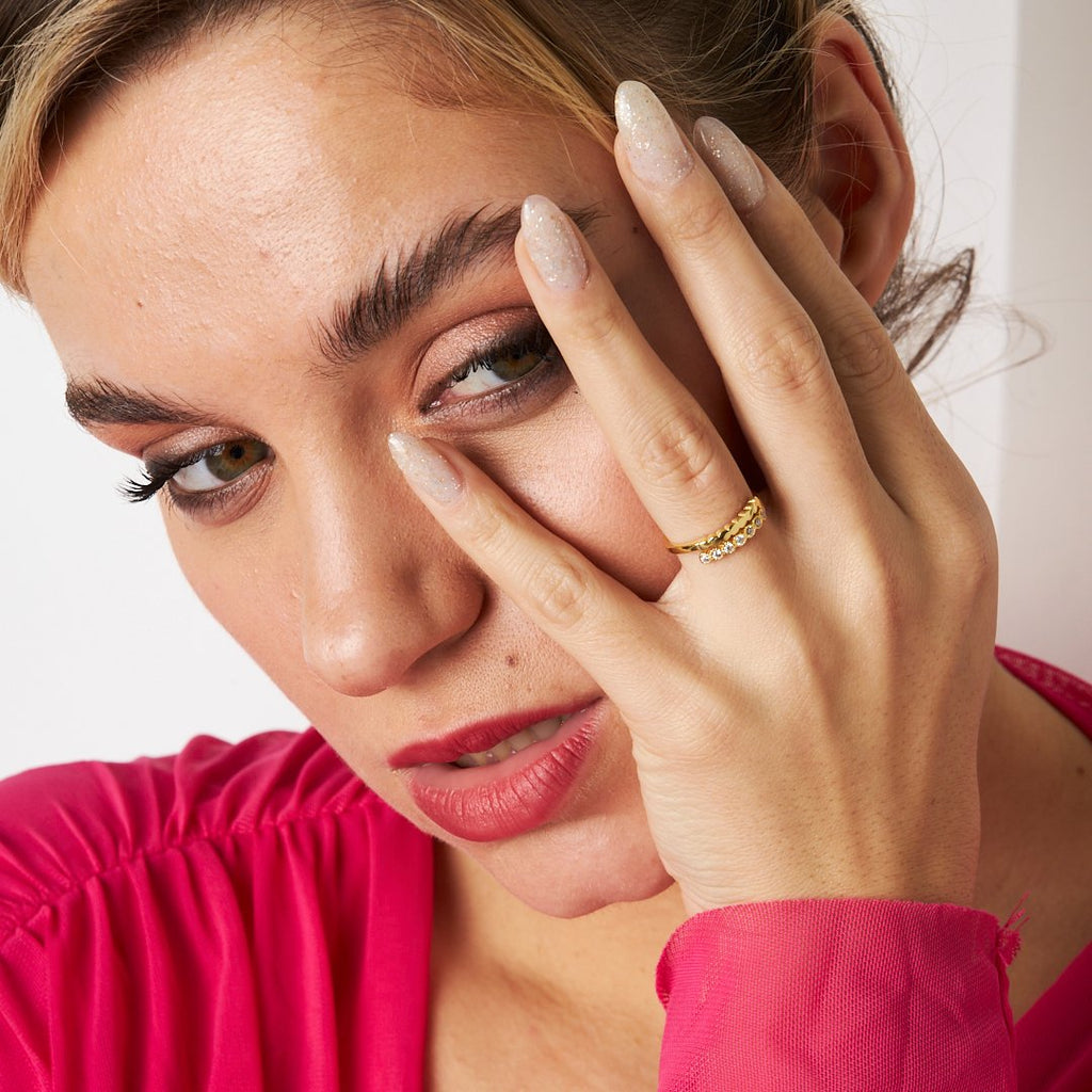 Arwen Zirkon Yüzük - 925 GÜMÜŞ